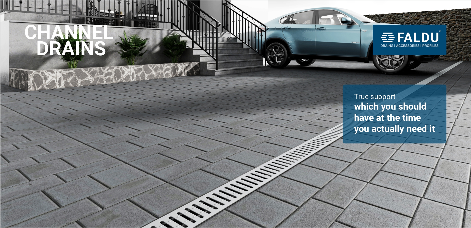 FALDU Shoer Drains, Floor Drains, Channel Drains, Bath Accessories, Grab Bars, Profiles