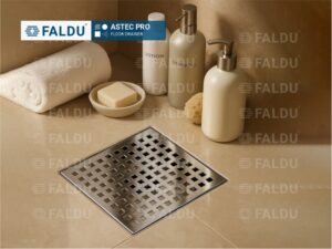 ASTEC PRO Floor Drainer FALDU. Steel Floor & Shower Gratings for Bathrooms. 2. Best Quality Drains Manufacturers India