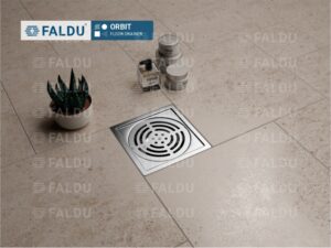 SS-304 Floor & Kitchen Drain with high outlet flow rate, stain and rust resistant, Easy to Clean, Anti-cockroach Trap Option. Also available in PVD Finishes